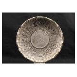 Vintage 92.5grams .900 Silver Chinese Plate