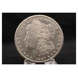 1887-S Morgan Silver Dollar