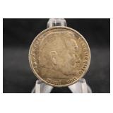 1935-A German 5 Reichsmark Silver Coin
