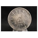 1899-Zs Silver Mexico 1 Peso  *Excellent