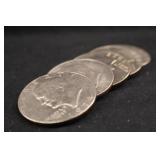 Lot of 5 Eisenhower Dollars