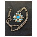 Nickelsilver Bell Pendant @2"