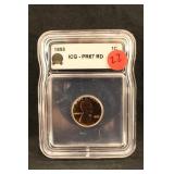 1955 PR67 Lincoln Wheat Cent