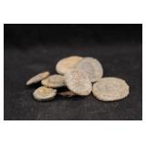 Lot of 10 Unknown Ancient Coins