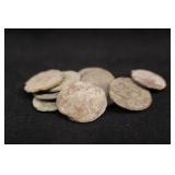 Lot of 10 Unknown Ancient Coins