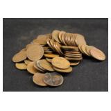 Lot of 68 Lincoln Wheat Cents