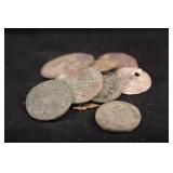 Lot of 10 Unknown Ancient Coins