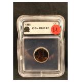 1955 PR67 Lincoln Wheat Cent