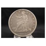 1877-S United States Trade Silver Dollar