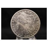 1884-CC Morgan Silver Dollar