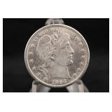 1894-S Barber Silver Half Dollar