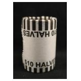 $10 Roll of 2026-P Liberty Half Dollars