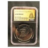 1976-S Certified Type 2 Eisenhower Dollar