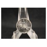 1/10th Oz Walking Liberty Fractional Silver Round