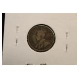 1913 Canada George V Sterling Silver Dime