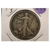 1945-S Walking Liberty Silver Half Dollar