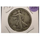 1939 Walking Liberty Silver Half Dollar