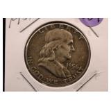 1956 Franklin Silver Half Dollar