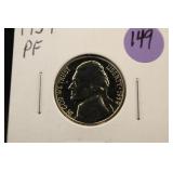 1959 Proof Jefferson Nickel