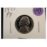 1977 Proof Jefferson Nickel