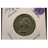 1942 Washington Silver Quarter
