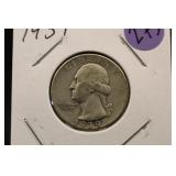 1939 Washington Silver Quarter