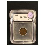 1886 Certified VF35 Indian Head Cent