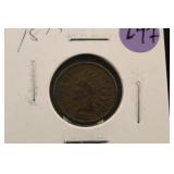 1875 Indian Head Cent