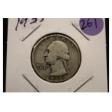 1935 Washington Silver Quarter
