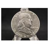 1963 Franklin Silver Half Dollar
