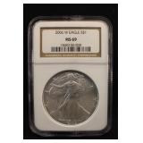 2006-W West Point MS69 Certified American Eagle