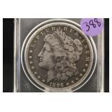 1896-O Morgan Silver Dollar