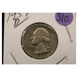 1959-D Washington Silver Quarter