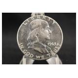 1963 Franklin Silver Half Dollar