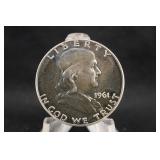 1961 Proof Silver Franklin Half Dollar