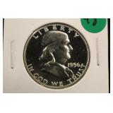 1956 Franklin Silver Proof Half Dollar *High Grade