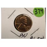 1958 Lincoln Head Wheat Penny