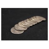 Lot of 10 Mercury Silver Dime