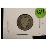 1913 Barber Silver Dime