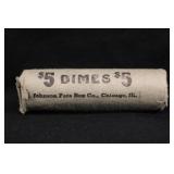 $5 Roll of Silver Dimes