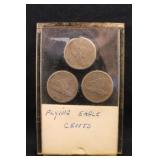 1857, 1858 SL and 1858 LL Flying Eagle Cents
