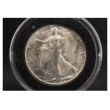 1945 Walking Liberty Silver Half Dollar