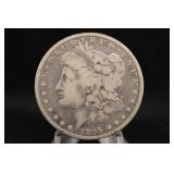 1895-S Key Date Morgan Silver Dollar