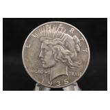 1935-P U.S. Silver Peace Dollar