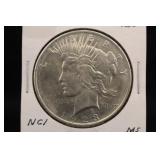 1923 MS64 Certified by NCI Silver Peace Dollar