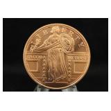 Standing Liberty 1oz .999 Pure Copper