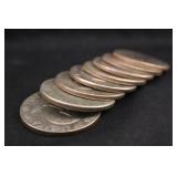 Lot of 8 Eisenhower Dollars Mixed Dates