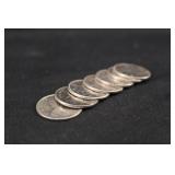 Lot of 7 1968 Canada Silver Dimes