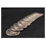 Lot of 10 Canada 1968 Silver Quarters