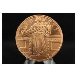 Standing Liberty 1oz .999 Pure Copper